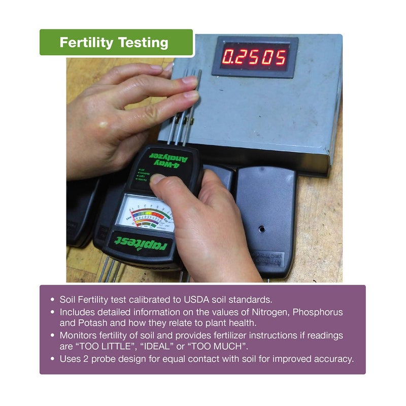 Luster Leaf 1880 Rapitest Electronic 4-Way Analyzer - Image 5
